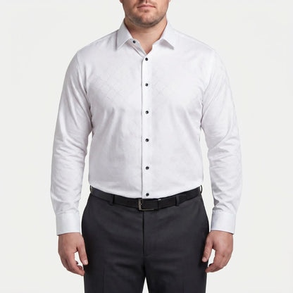 Plus Size Versatile Business Shirt - Bill