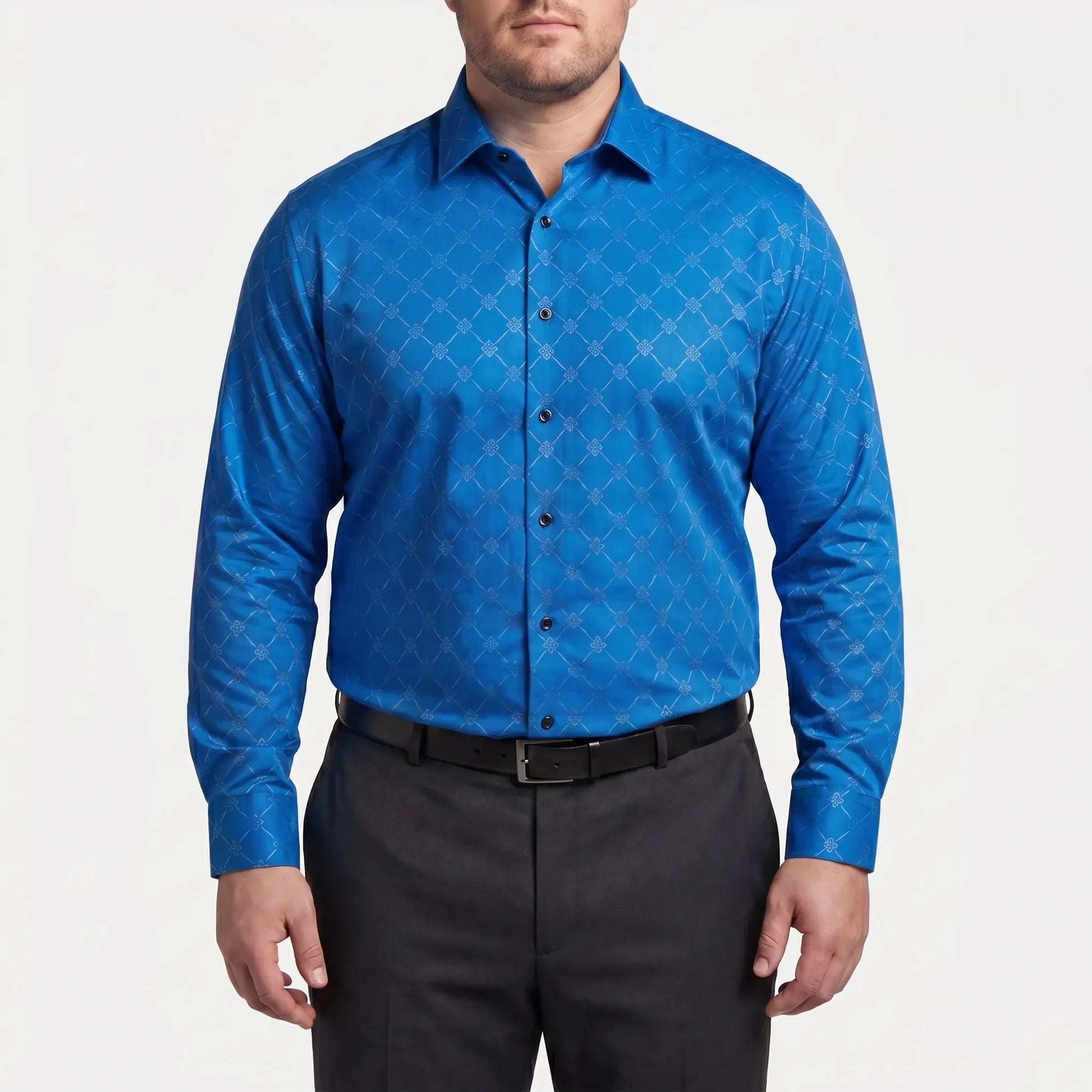 Plus Size Versatile Business Shirt - Bill