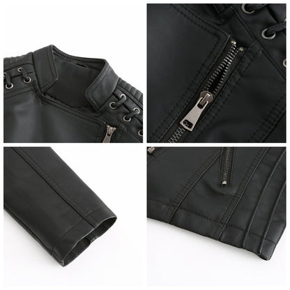 Elani - Trendy Leren Jack voor Dames