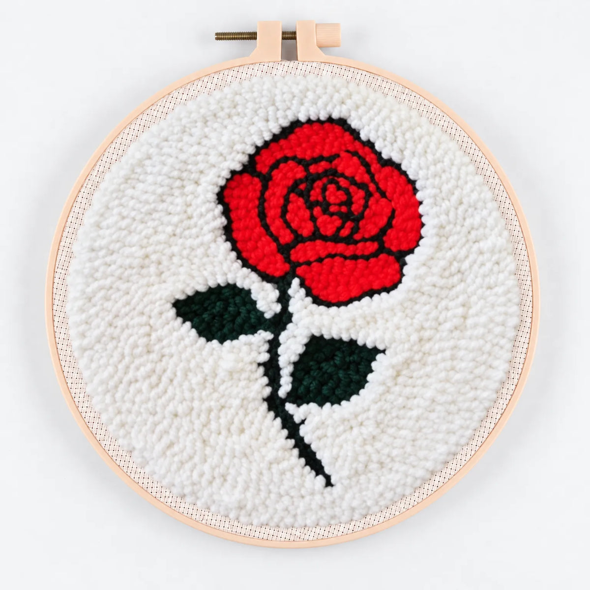 Punch Needle Borduur Set Met Bloemen - PunchyKit
