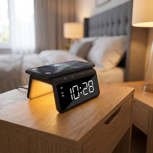 Qi Wireless Charging Alarm -  Chargello