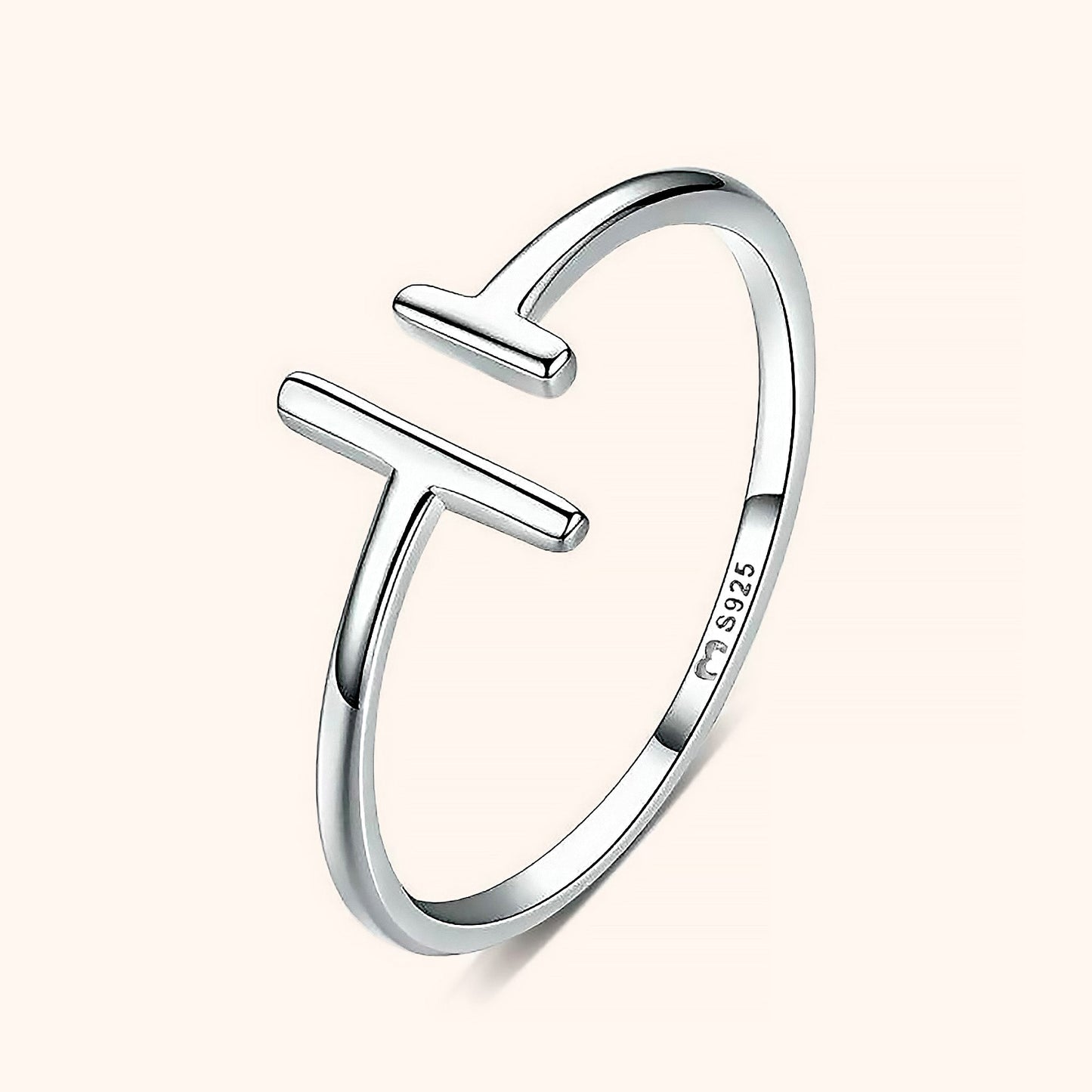 Open Ring met Verstelbaar Design - Aureos