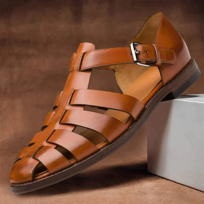 Lederen Herensandalen – Dax