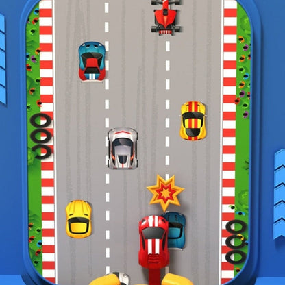 Interactief arcade-racespel voor kinderen – RennChampion