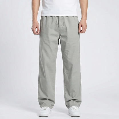 Rechte Cargobroek Met Elastische Taille - Freddie