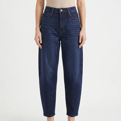 Relaxed Barrel-Leg Trousers -  Sadie