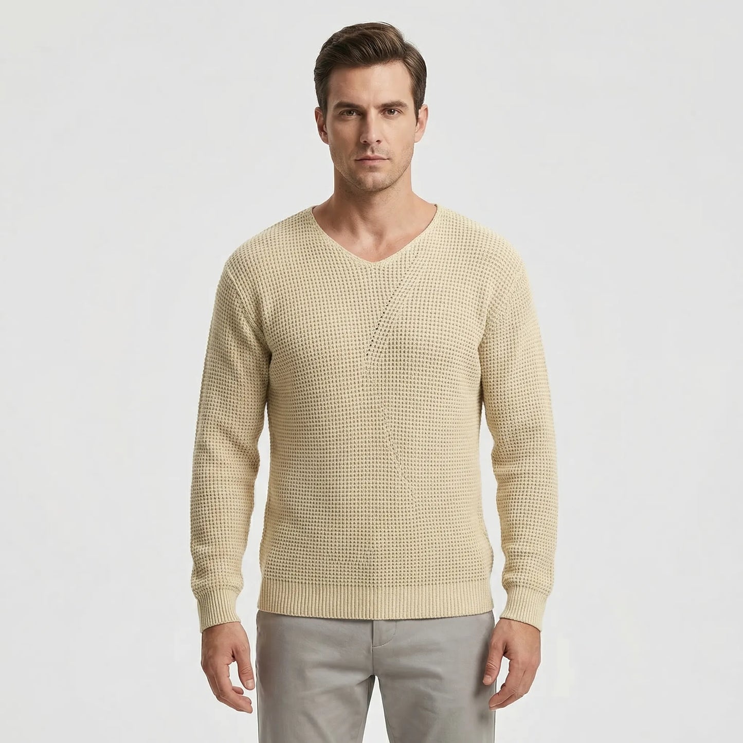 Relaxed Fit Long-Sleeve Jumper - Tim