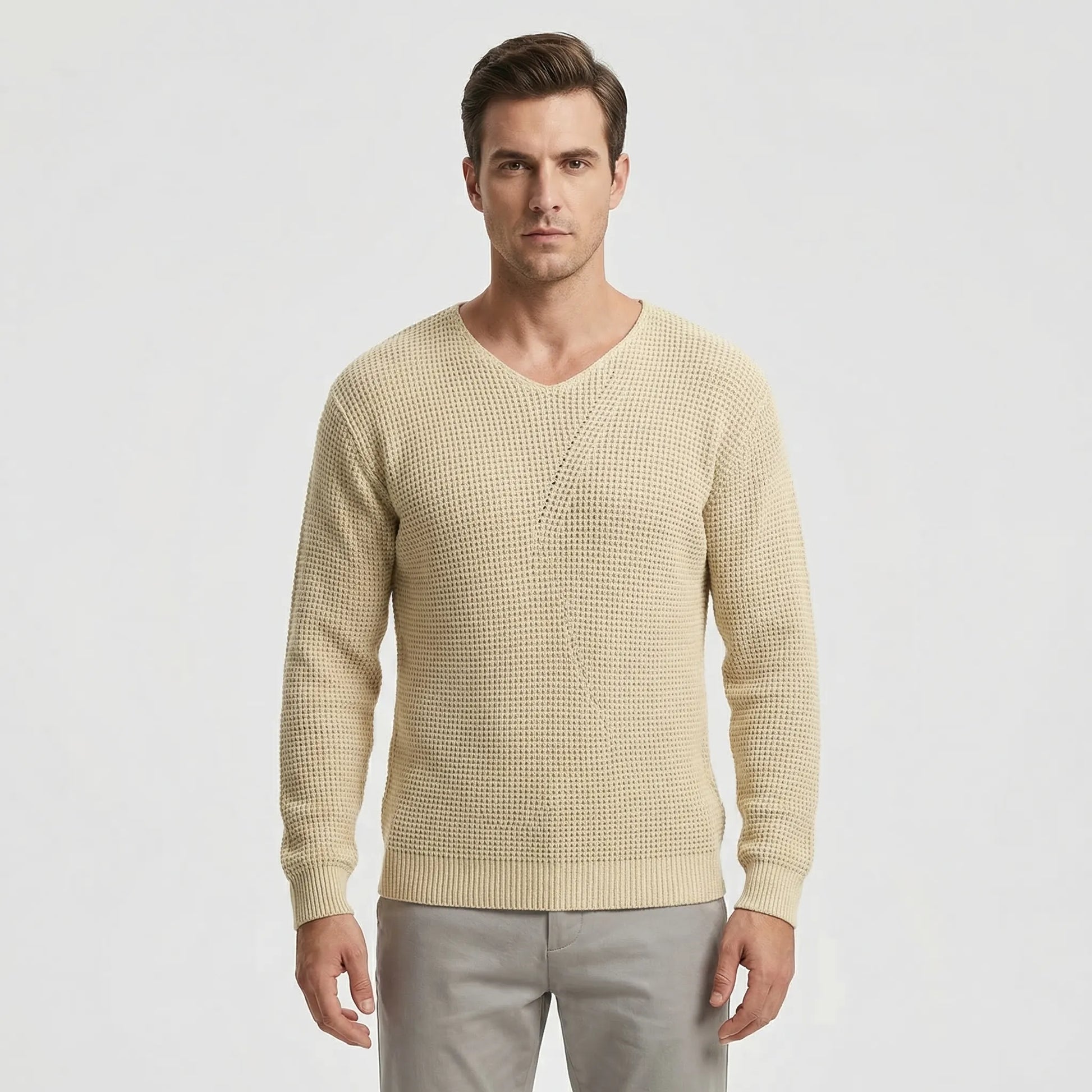Relaxed Fit Long-Sleeve Jumper - Tim