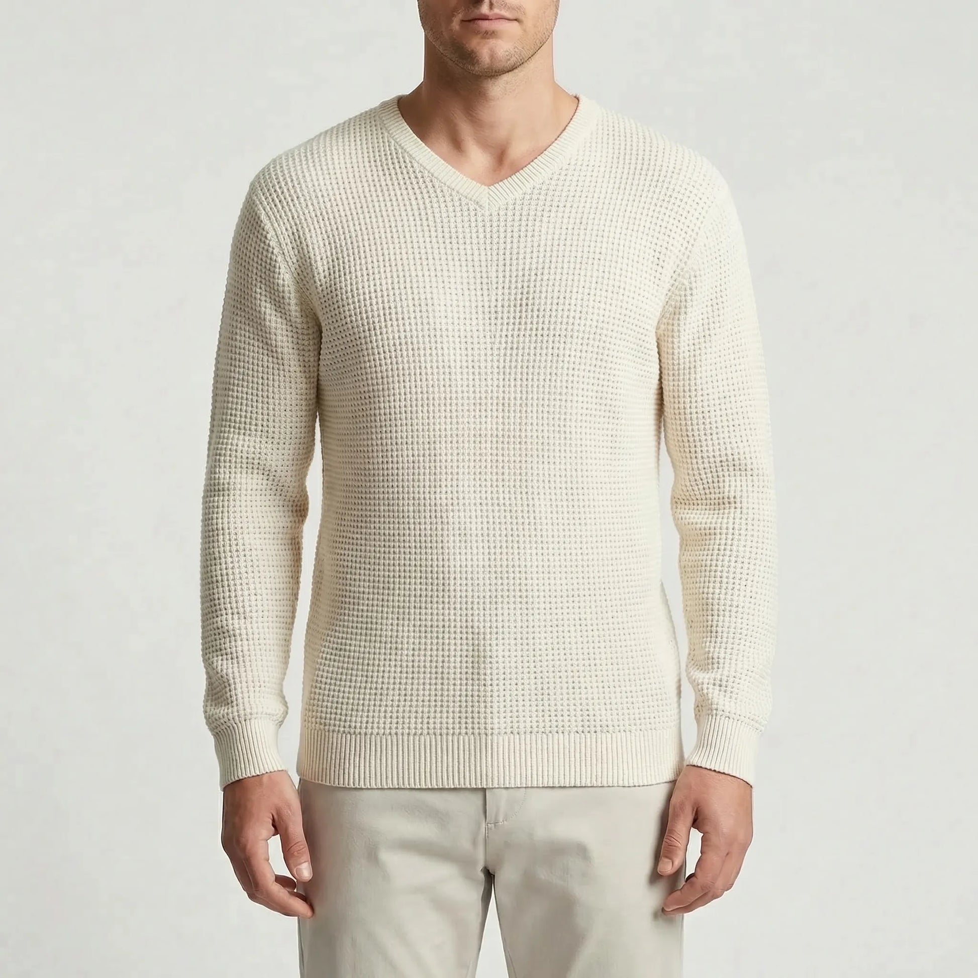 Relaxed Fit Long-Sleeve Jumper - Tim