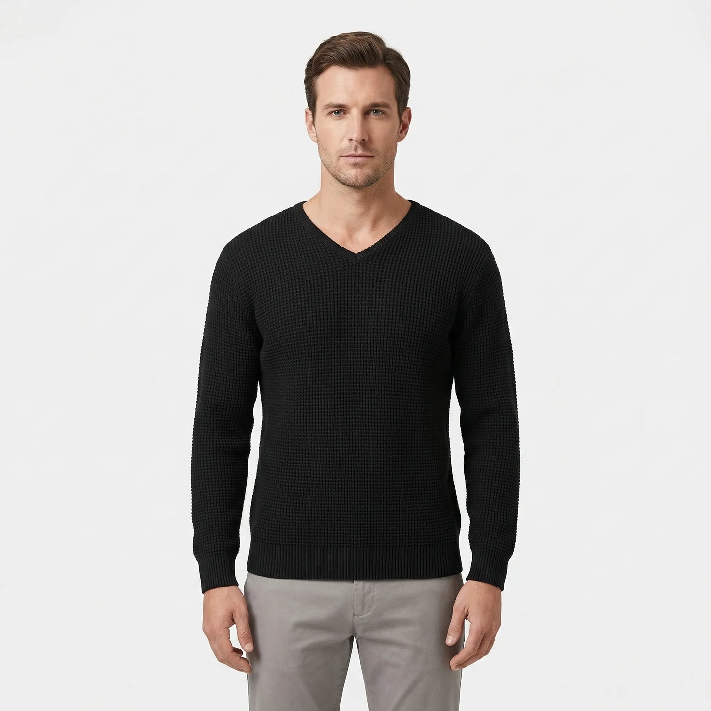 Relaxed Fit Long-Sleeve Jumper - Tim