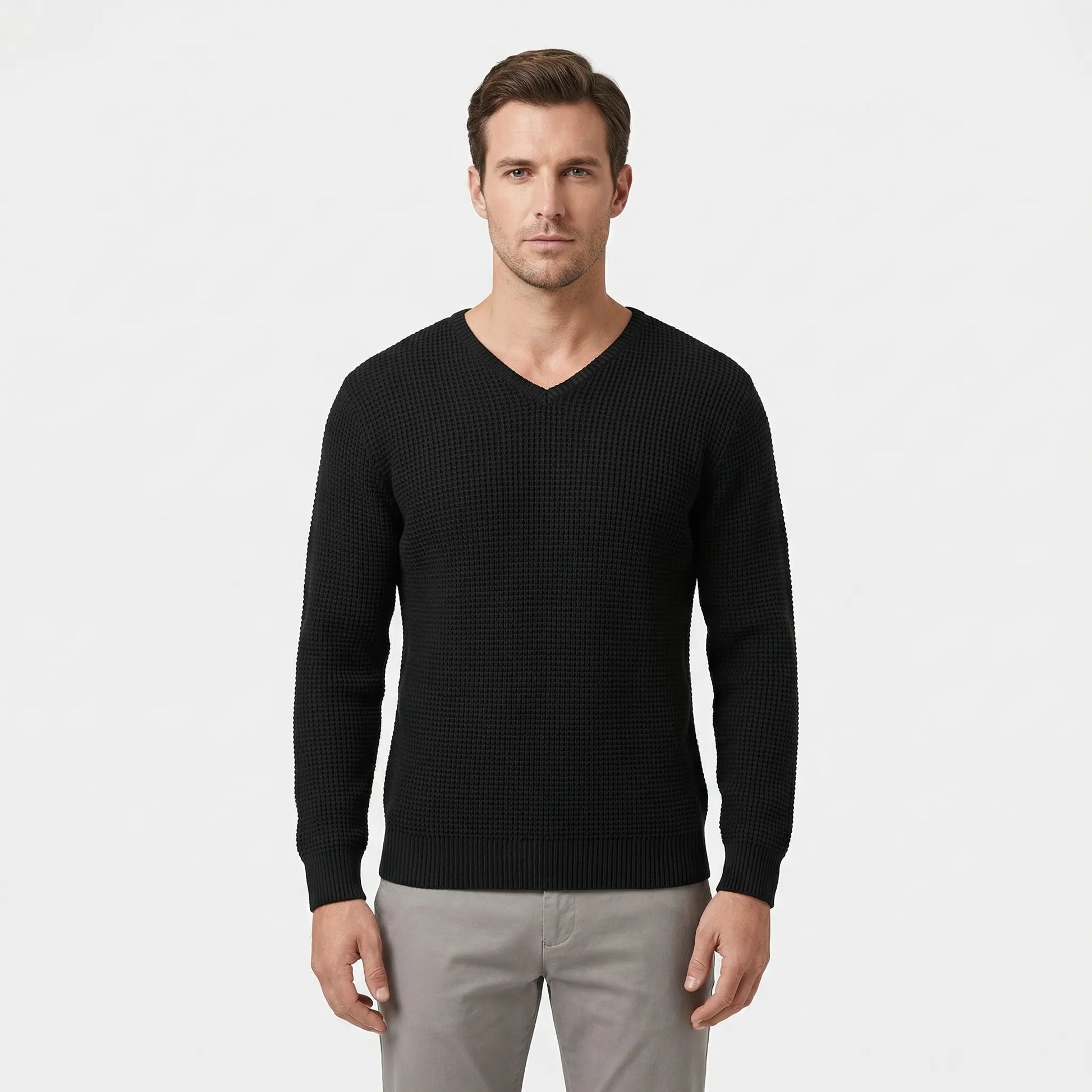 Relaxed Fit Long-Sleeve Jumper - Tim