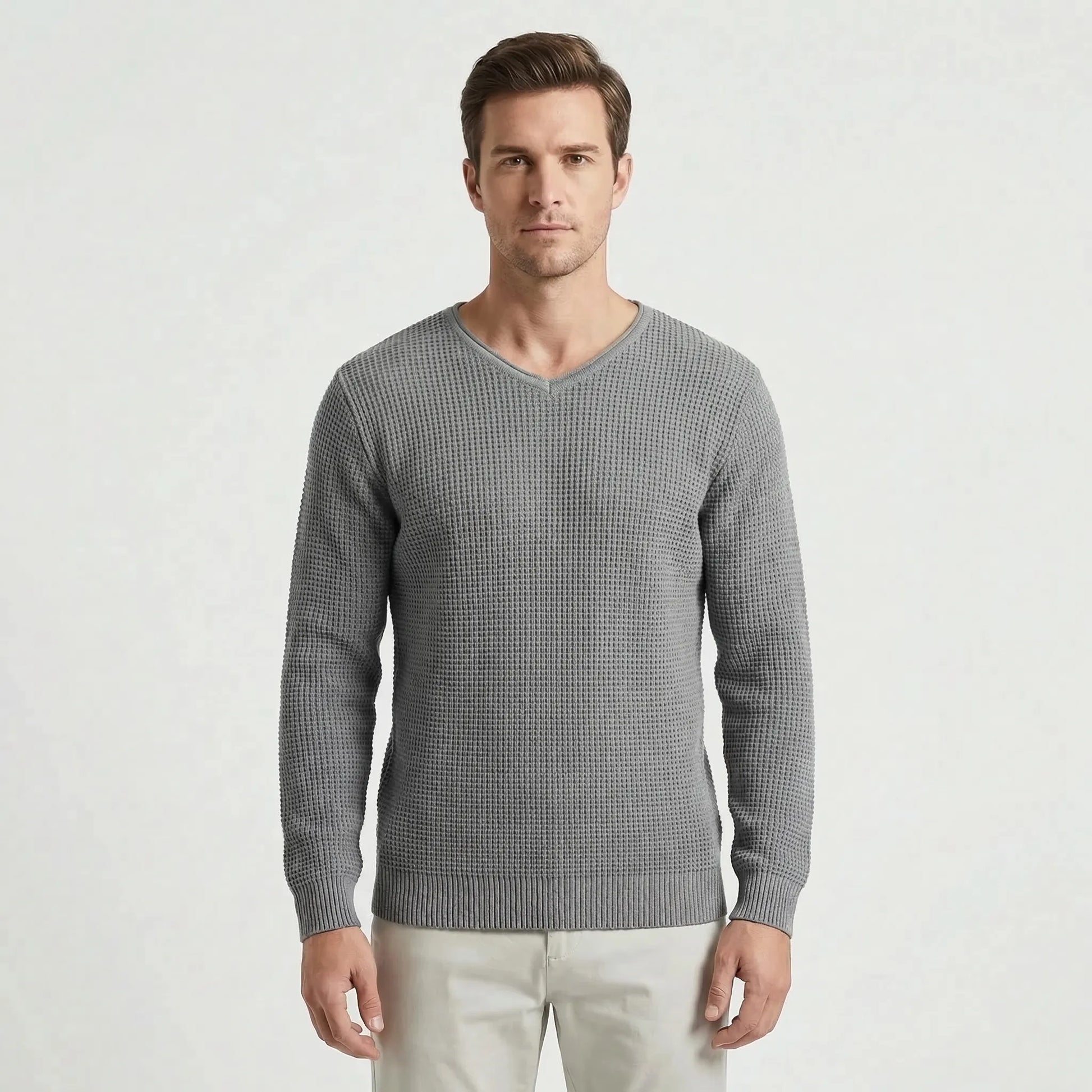 Relaxed Fit Long-Sleeve Jumper - Tim
