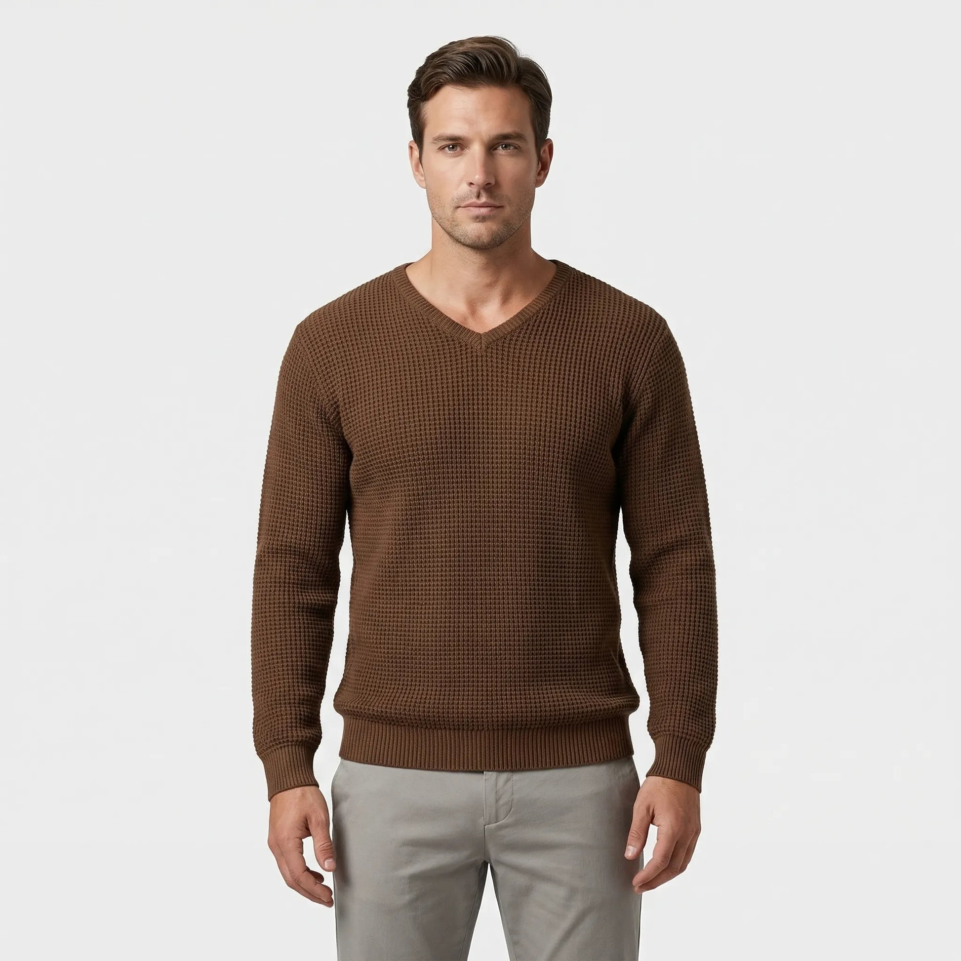 Relaxed Fit Long-Sleeve Jumper - Tim
