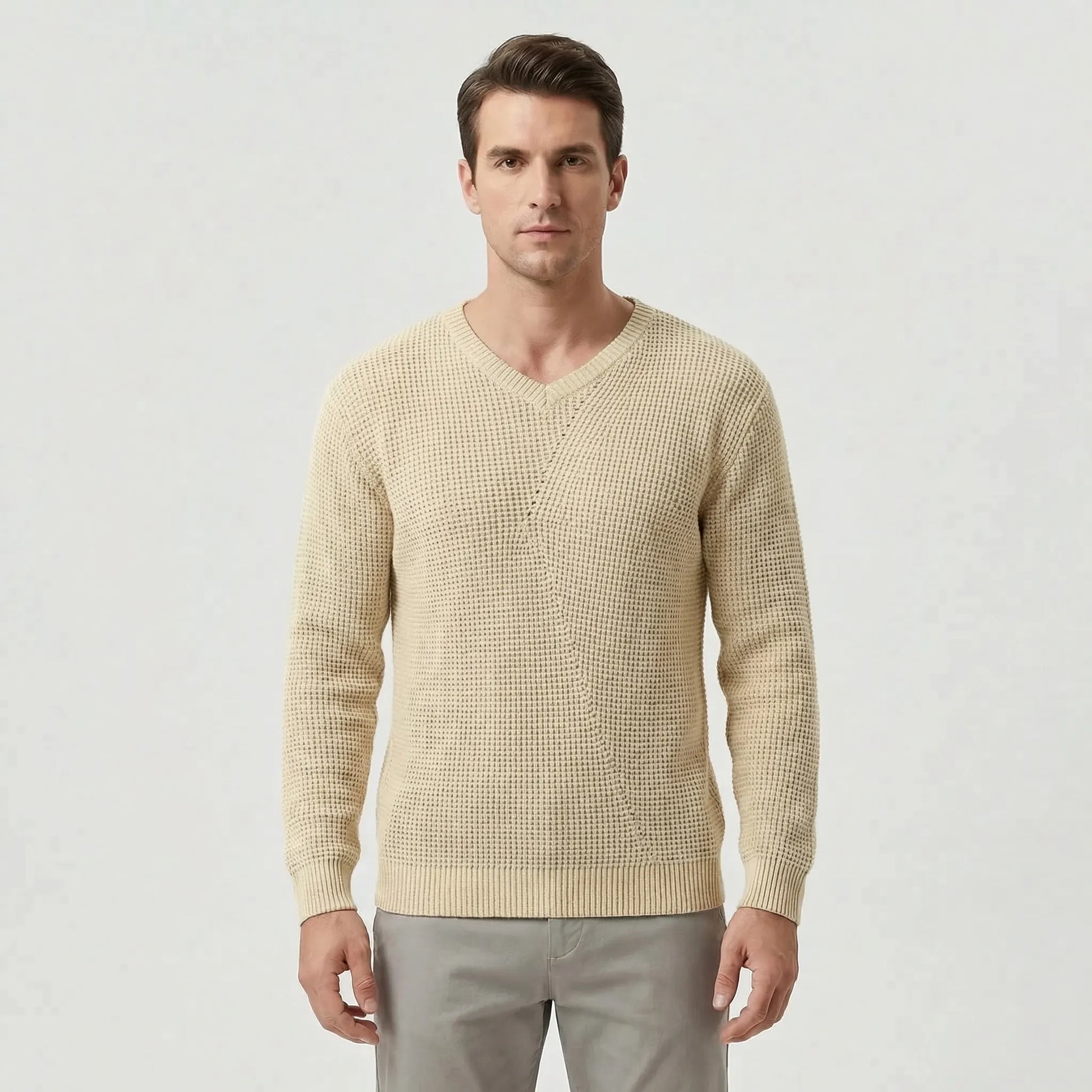 Relaxed Fit Long-Sleeve Jumper - Tim