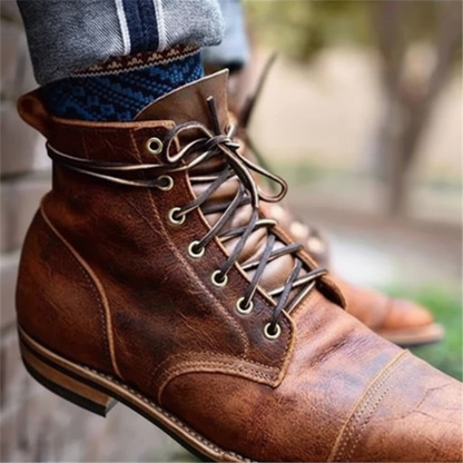 Retro-Lederschuhe Für Herren - Leonard