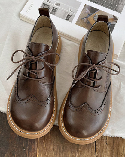 Retro Oxford Damen Schnürschuh - Dakota