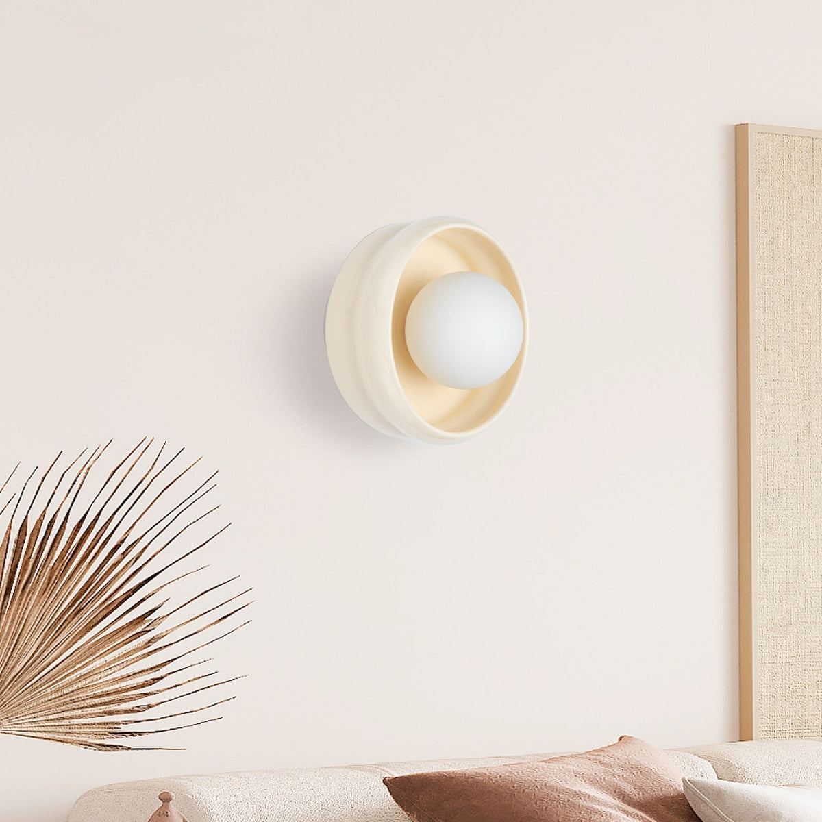 Ronde Keramische Wandlamp - Circo