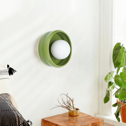 Ronde Keramische Wandlamp - Circo