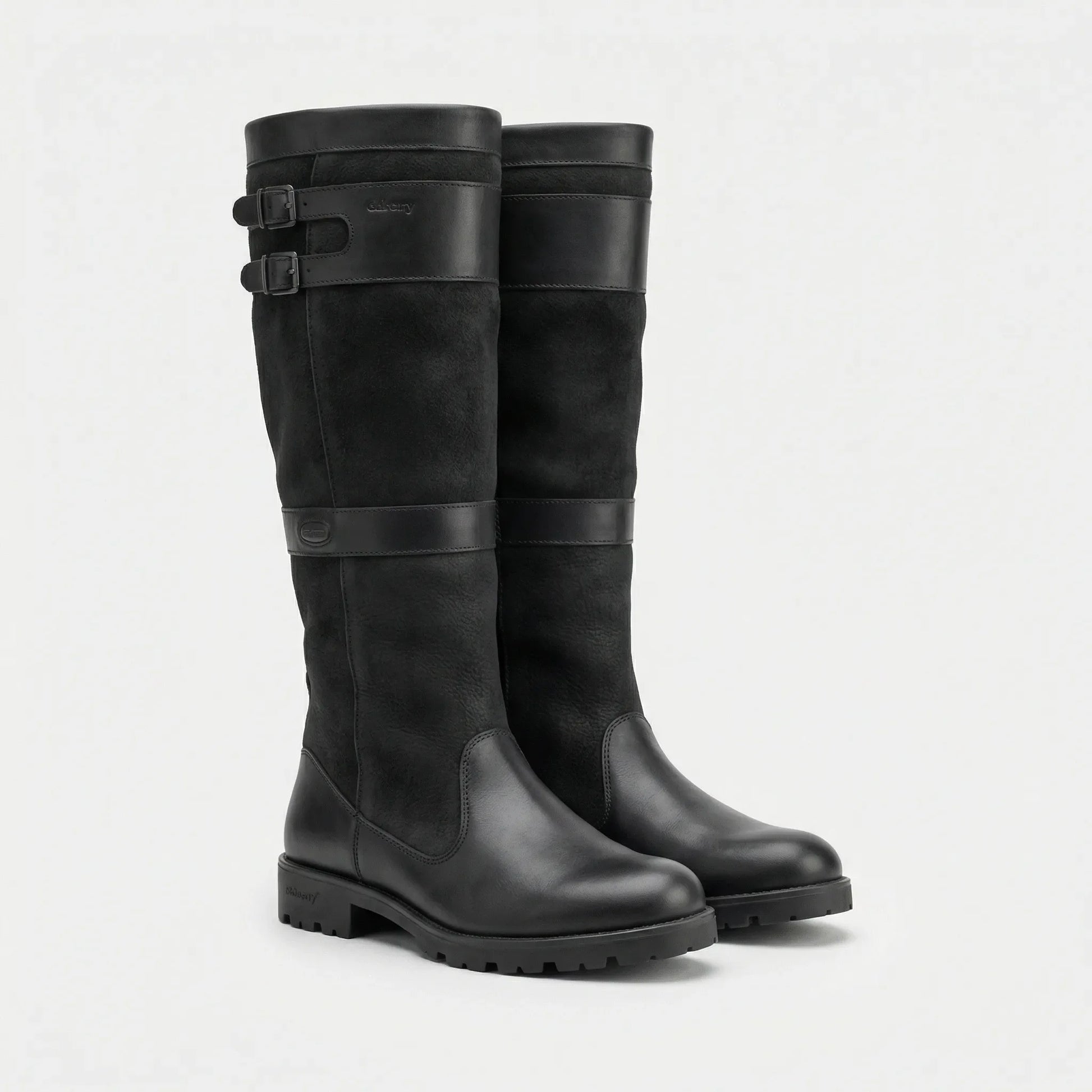 Robuste Damenstiefel Mit Schnallen - Sheila