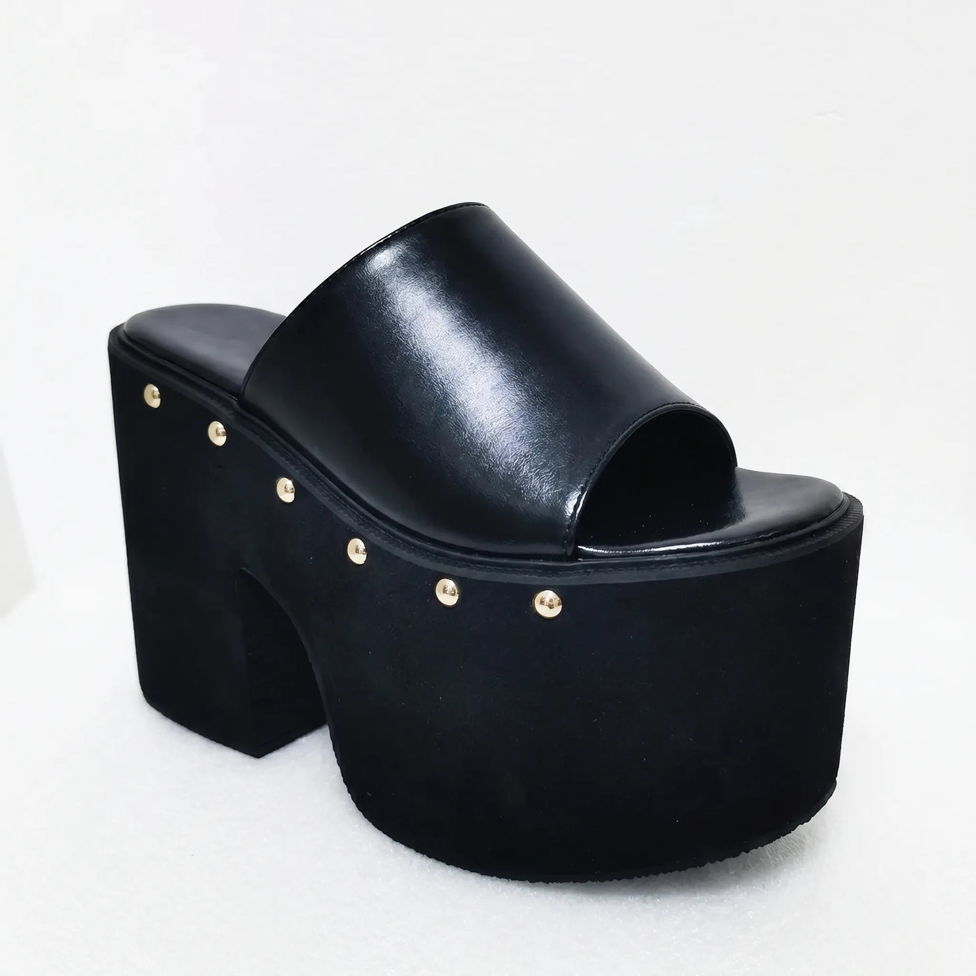 Robuuste Slip-On Platform Sandalen - Nicole