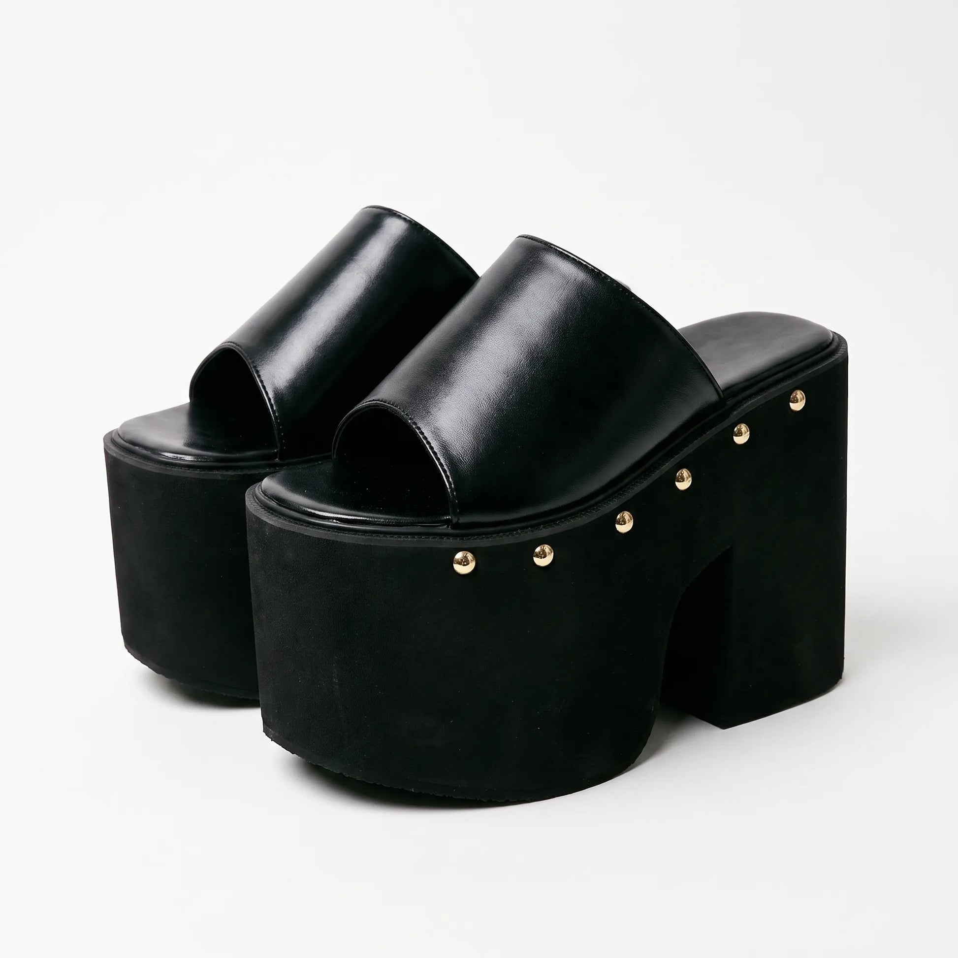 Robuuste Slip-On Platform Sandalen - Nicole