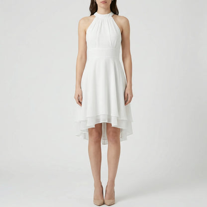 Romantisches Abendkleid Mit Volants - Jessie