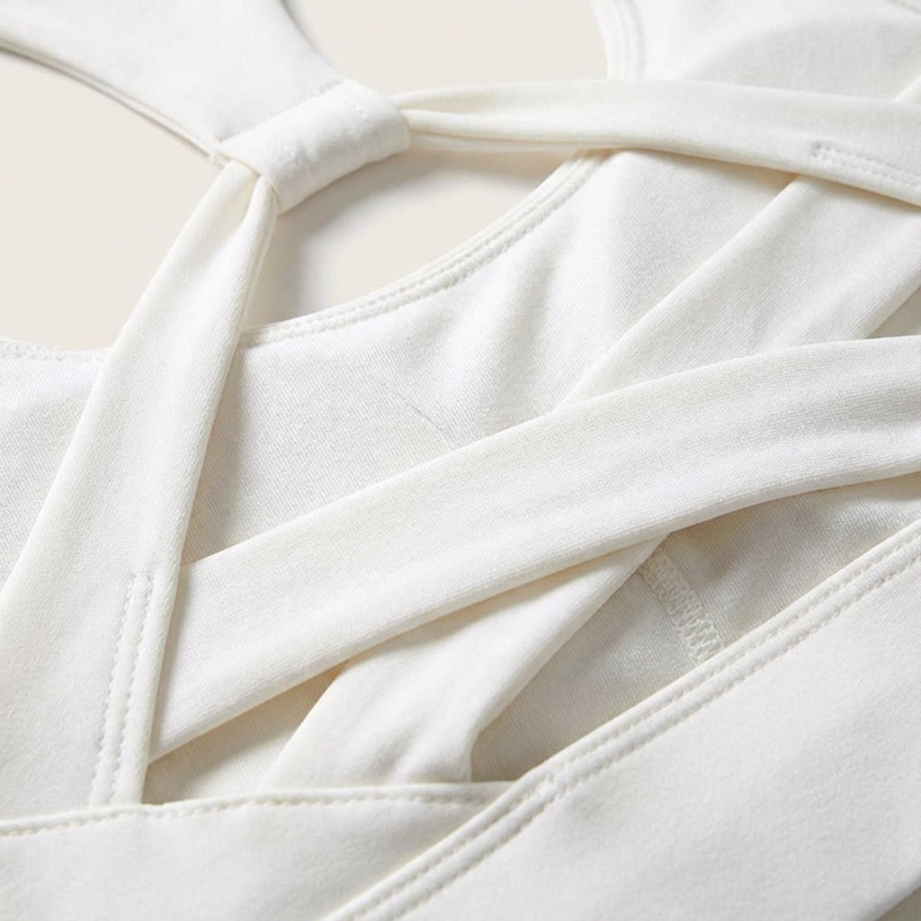 Rückenfreier Sporttop Mit Schnürung - Kimberly