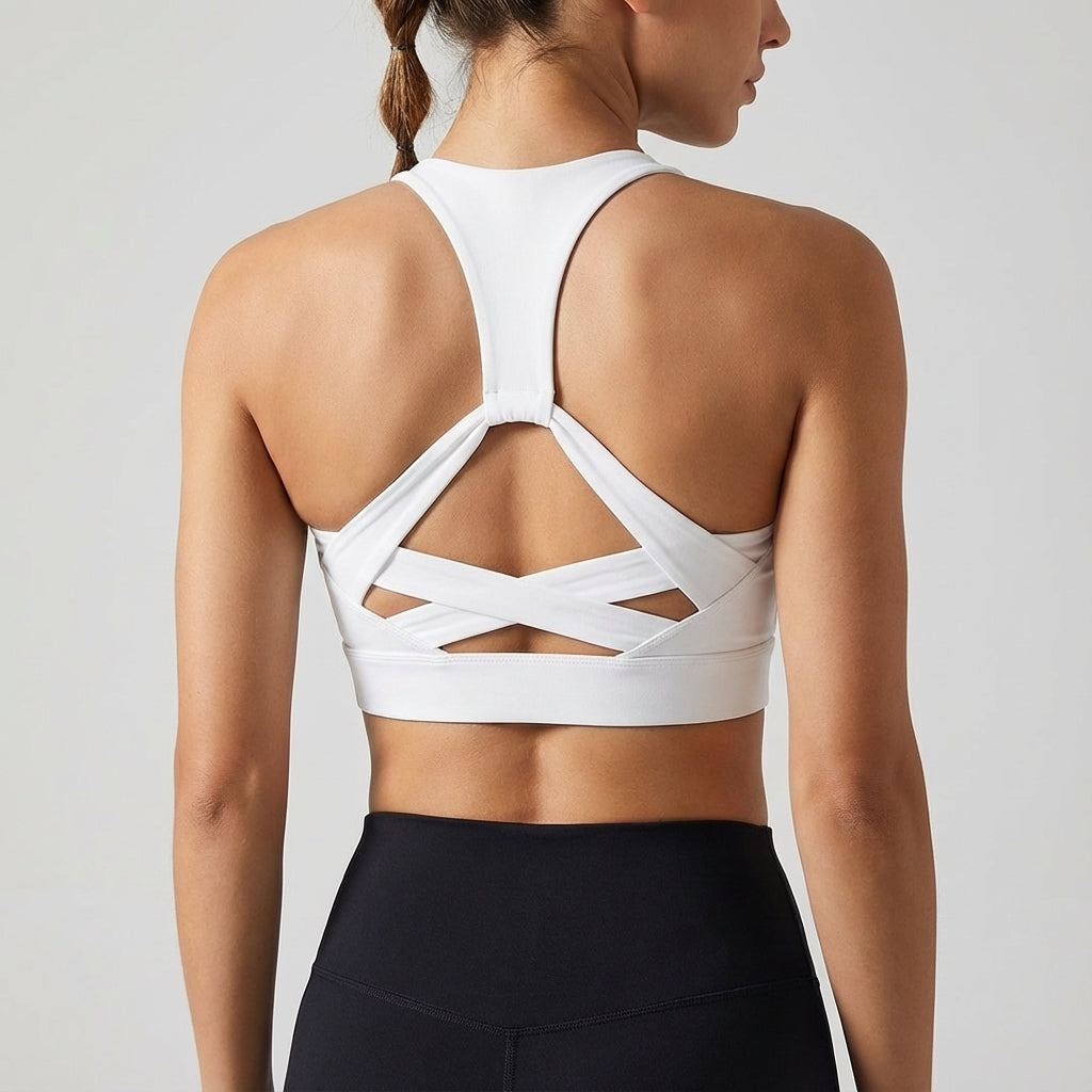 Rückenfreier Sporttop Mit Schnürung - Kimberly