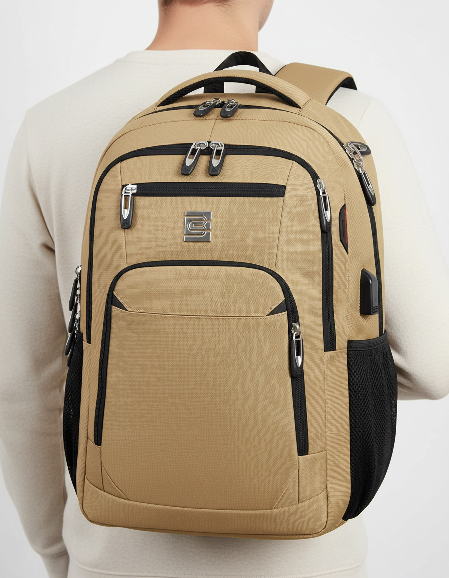 Rucksack For Laptops Up To 15.6 Inches - SecureBag