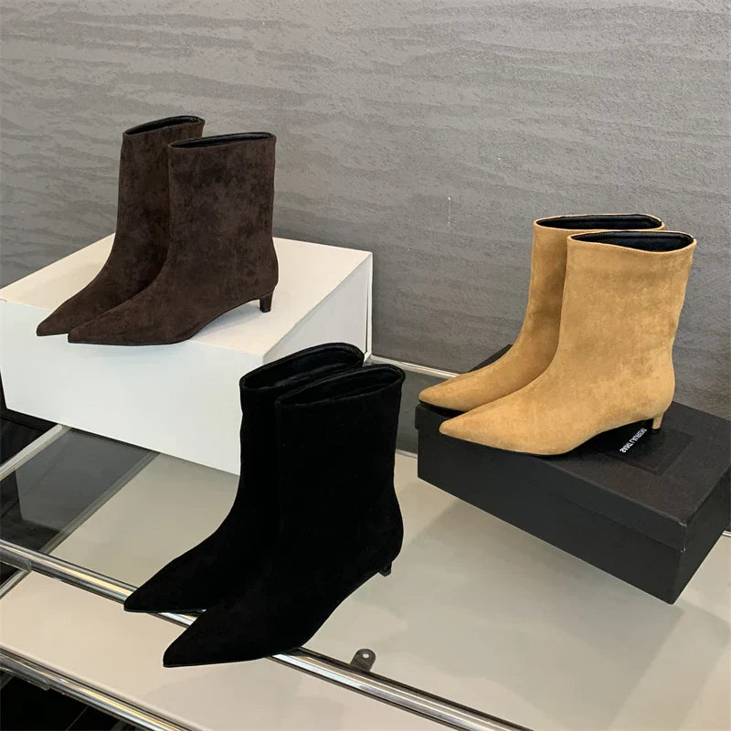 Luxe Suède Winterlaarzen - Sorena