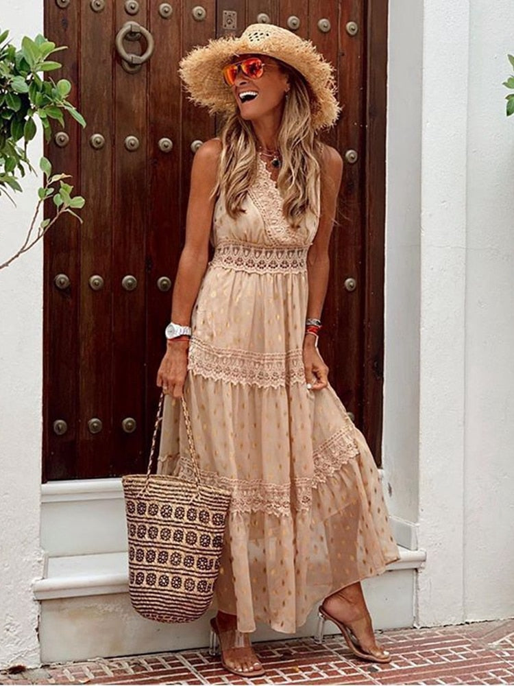 Boho Ibiza Jurk - Solana