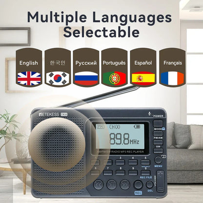 Compacte Draagbare Radio - EchoWave