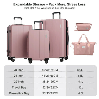 5-in-1 Hardcase Kofferset – Barcelona Explorer