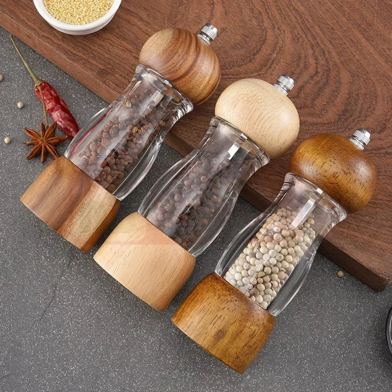 Handmatige Zout- en Pepermolen Set - SeasonSculpt