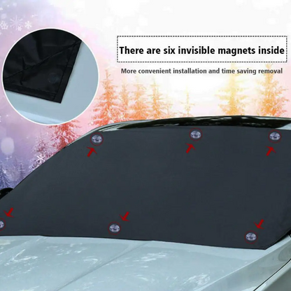 Magnetische All-Weather Voorruit Hoes – FrostGuardia