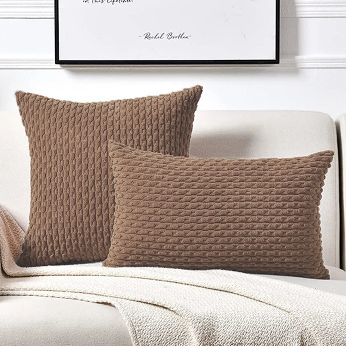 Corduroy Kussenhoezen met Boho-Stijl – Velvia
