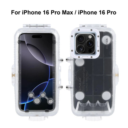 Waterdichte Duikbehuizing voor iPhone met 40m Dieptebescherming & Touchbediening – AquaShield