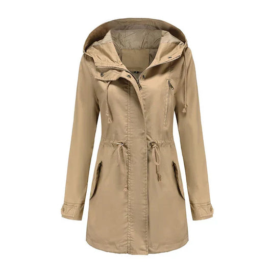 Stijlvolle Dames Jas met Capuchon – Marielle