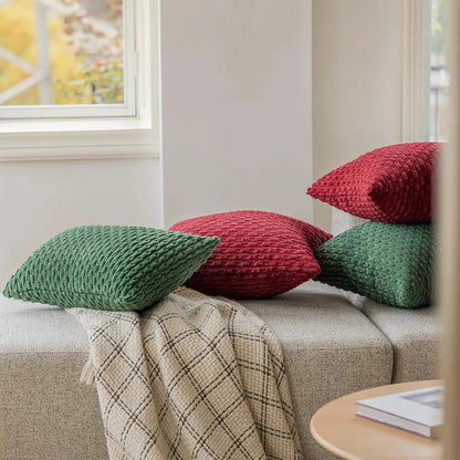 Corduroy Kussenhoezen met Boho-Stijl – Velvia