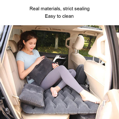Auto Luchtopblaasbare Reis Matras met Kussens & Repareerset - RoadRest