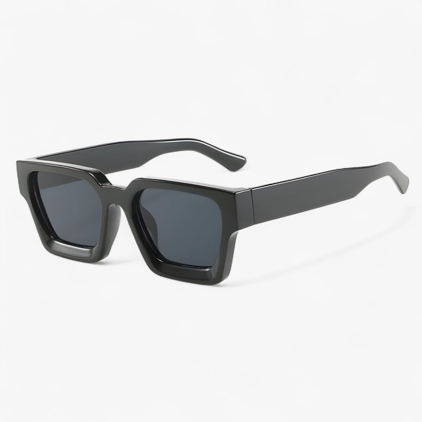 Retro Heren Vierkante Zonnebril - Calven