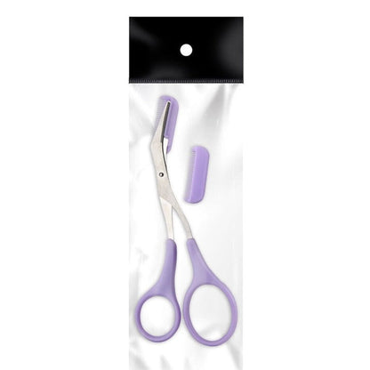Wenkbrauwenschaar met Kam – TrimLuxe