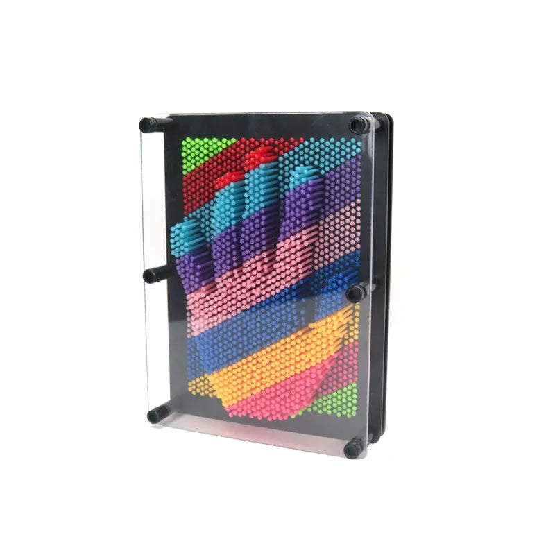 3D-pin-kunstspel voor kinderen en volwassenen – Creatief plezier met vingerdrukken