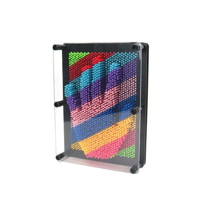 3D-pin-kunstspel voor kinderen en volwassenen – Creatief plezier met vingerdrukken