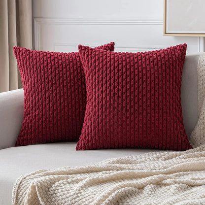 Corduroy Kussenhoezen met Boho-Stijl – Velvia
