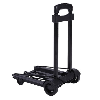 Opvouwbare Draagbare Handtruck met 2 of 4 Wielen Aanpasbare Trekstang – CarryFlex
