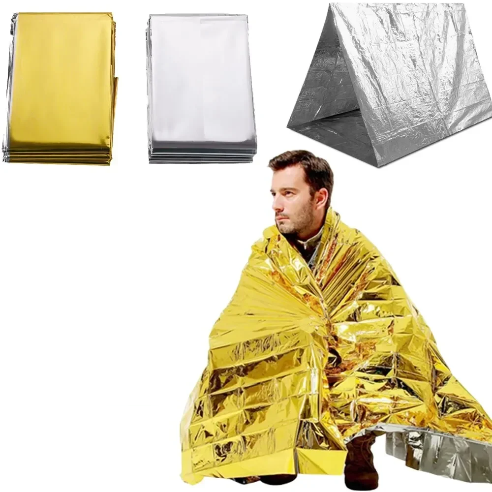 Multifunctionele Nooddeken en Isolatiedeken - ThermaShield Poncho