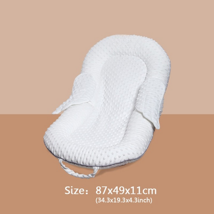 Ergonomisch babynest met rugsteun en mesh-ligvlak – Cosynido