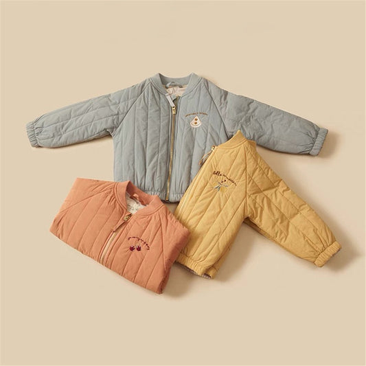 Baby Winterjas met Katoenen Voering – Lio