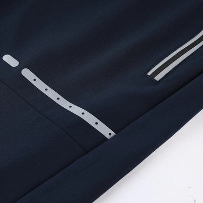 Sportieve & Stijlvolle Slim-Fit Trainingsshorts met Ritszakken – Kian